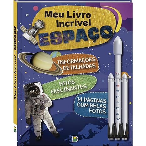 Capa do livro Meu Livro Incrível... Espaço