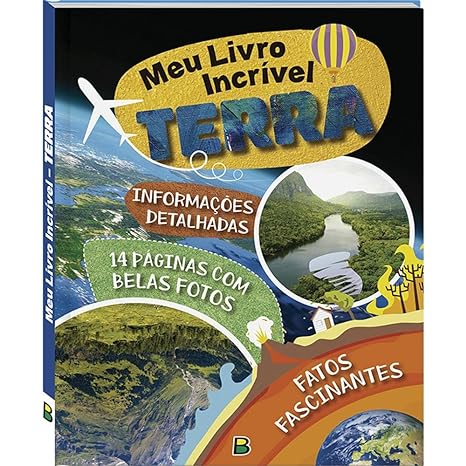 Capa do livro Meu Livro Incrível... Terra